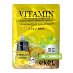 EKEL Маска для лица с витаминами "Vitamin Ultra Hydrating Essence Mask" 1 шт.